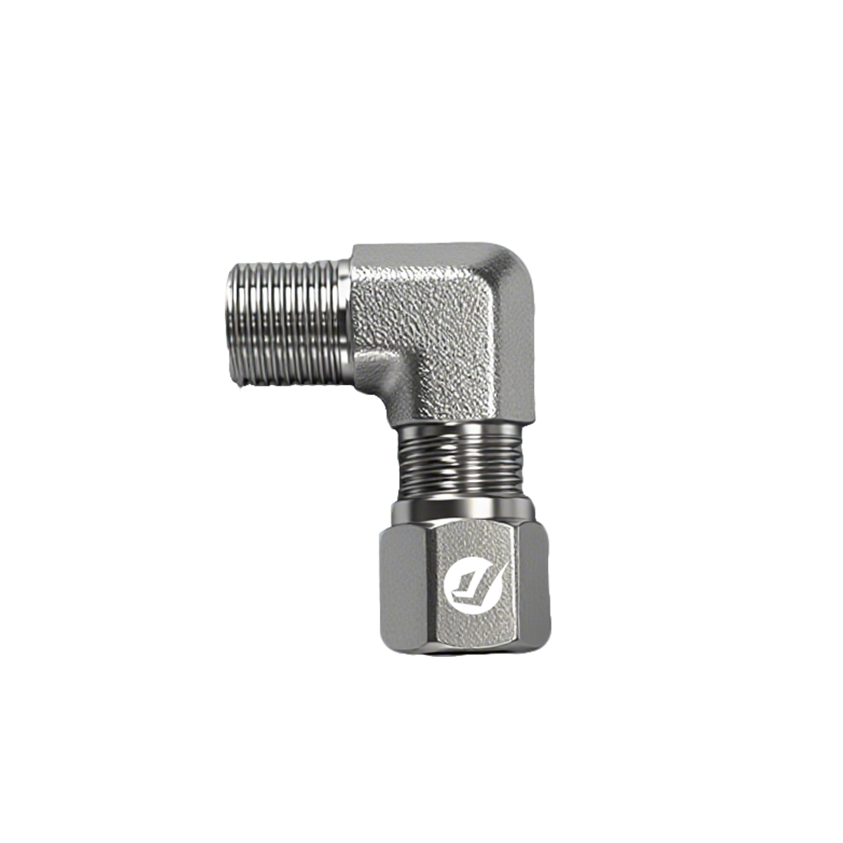 90-Degree Male Elbow Pipe Connector