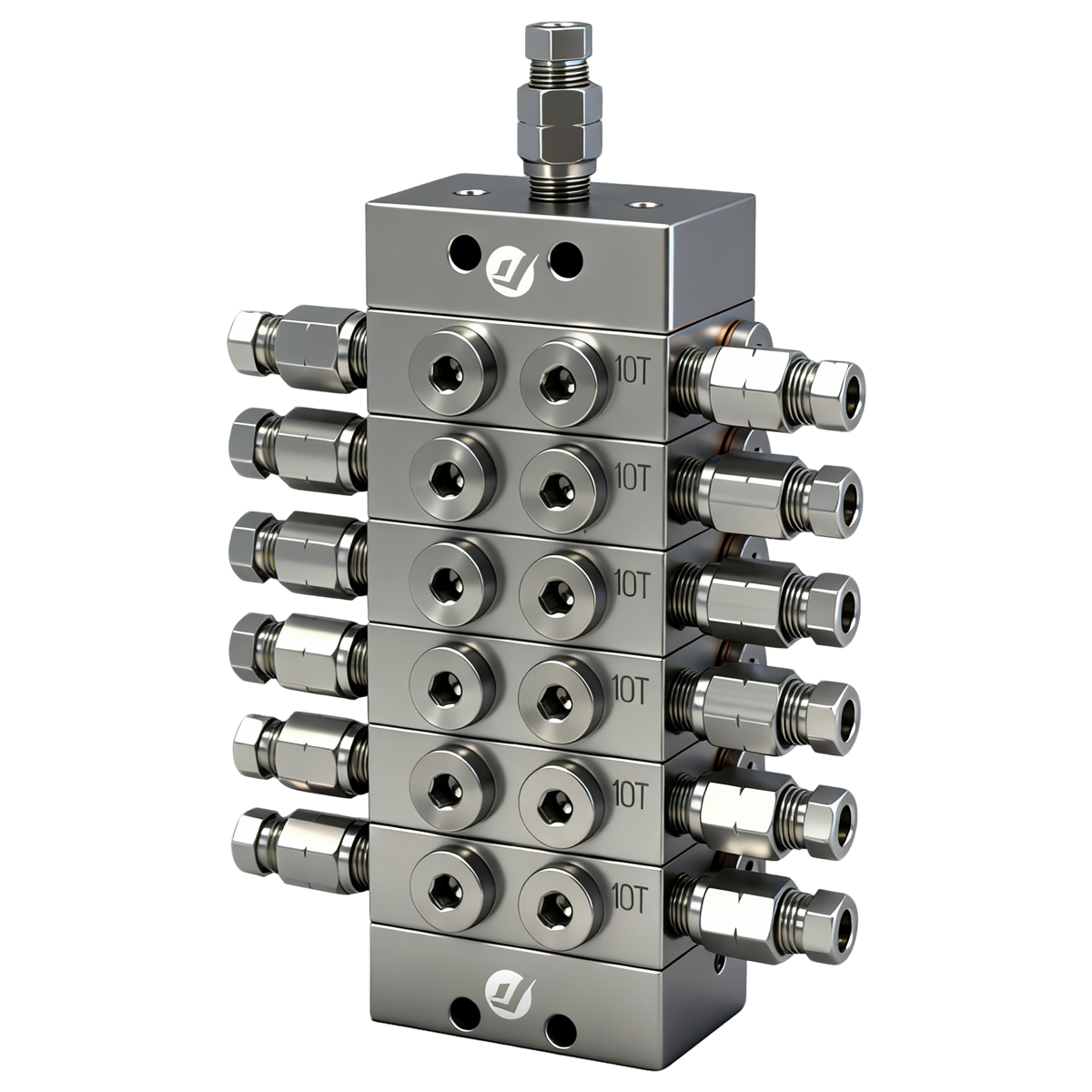 High-Precision M1000-6 Lubrication Divider Valve