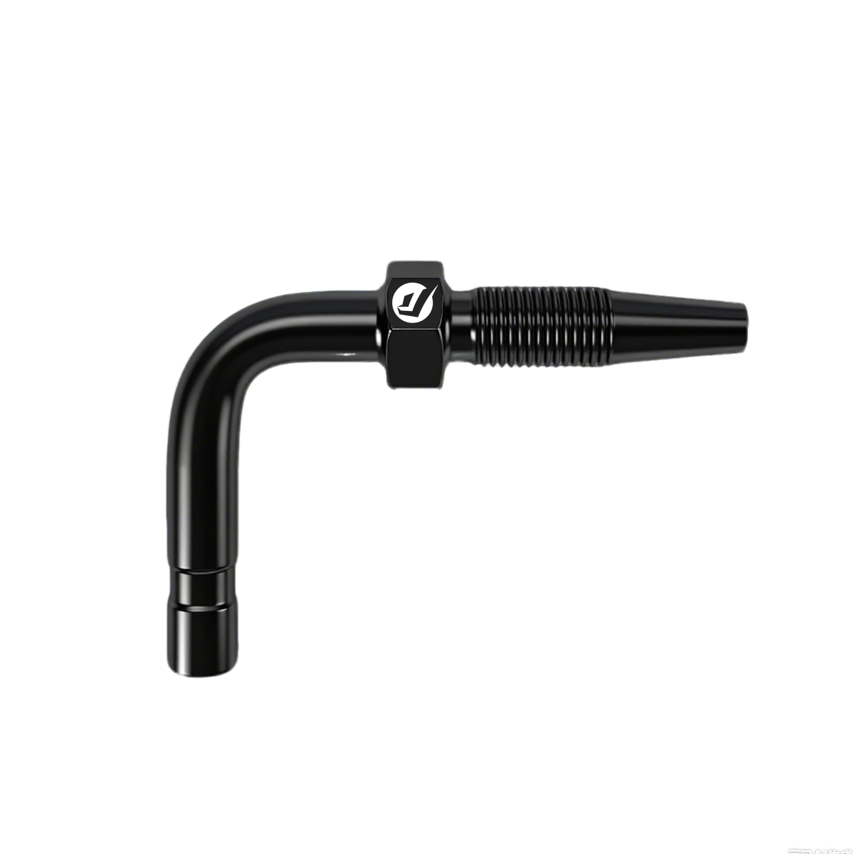 Short 90-Degree Hose Stud Connector