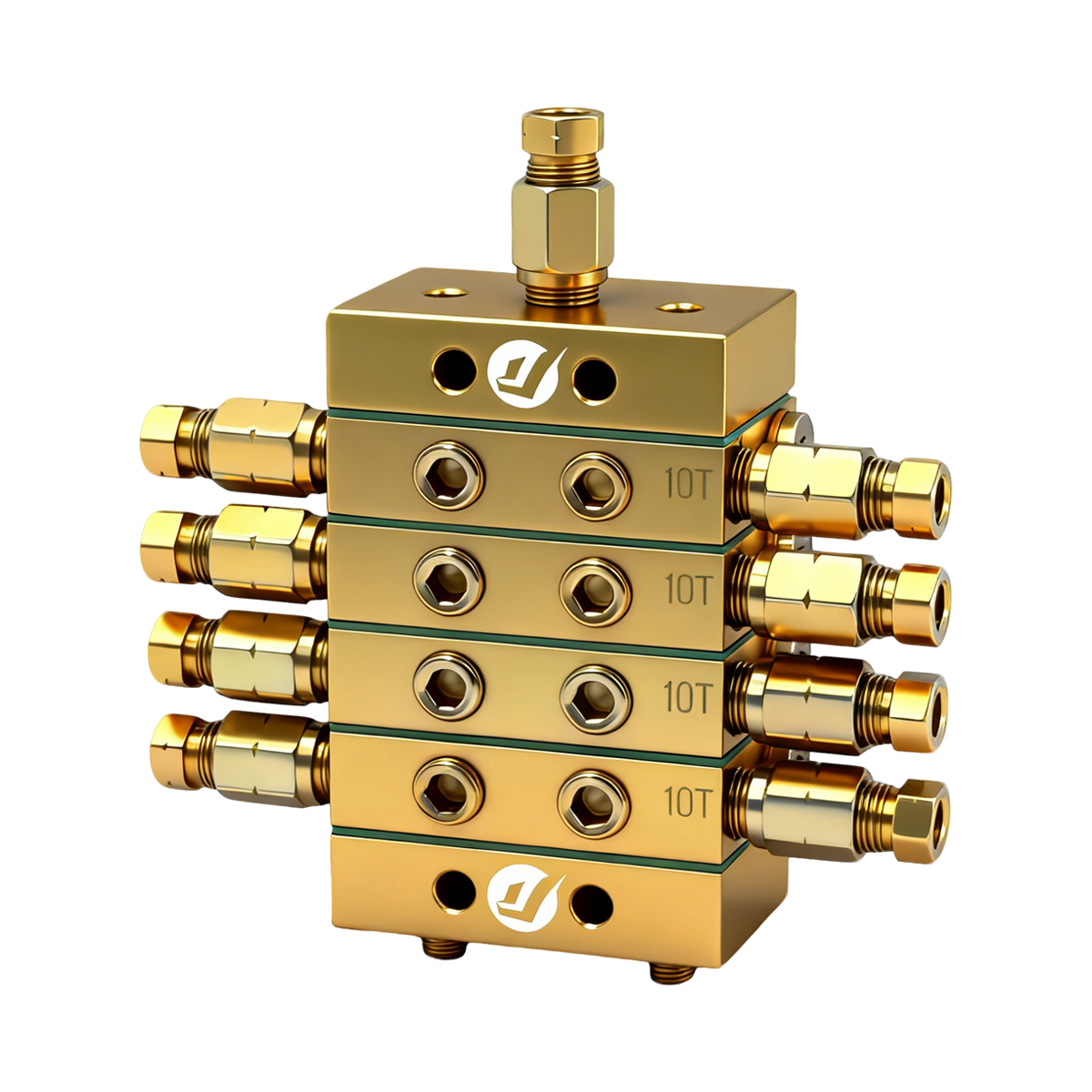 High-Flow 1000-4 Series Lubrication Divider Valve