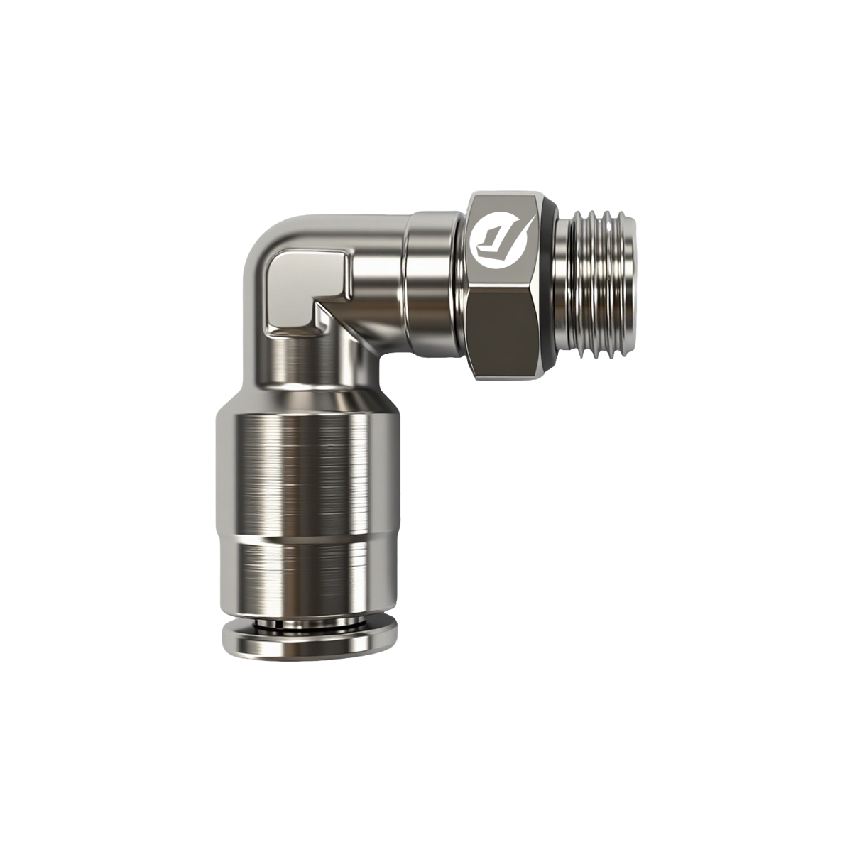 90&deg; Elbow Push-In Air Fitting for Pneumatic Systems